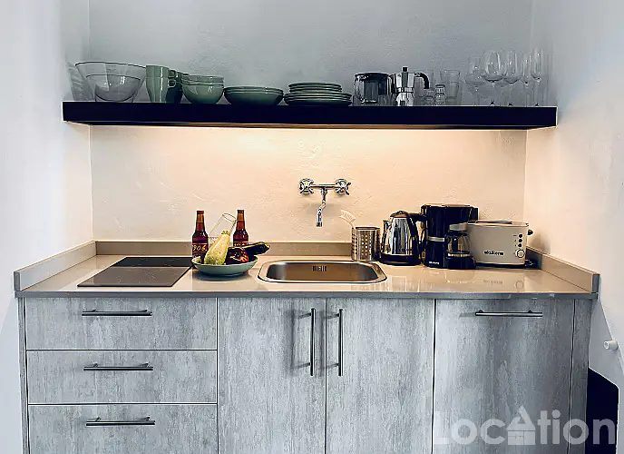 Finca Curbelo Apartment 3 Kitchen imagen por esta Independiente Finca en Uga