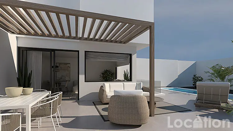 exteriores Foto für diese Immobilie Freistehend Duplex in Playa Blanca