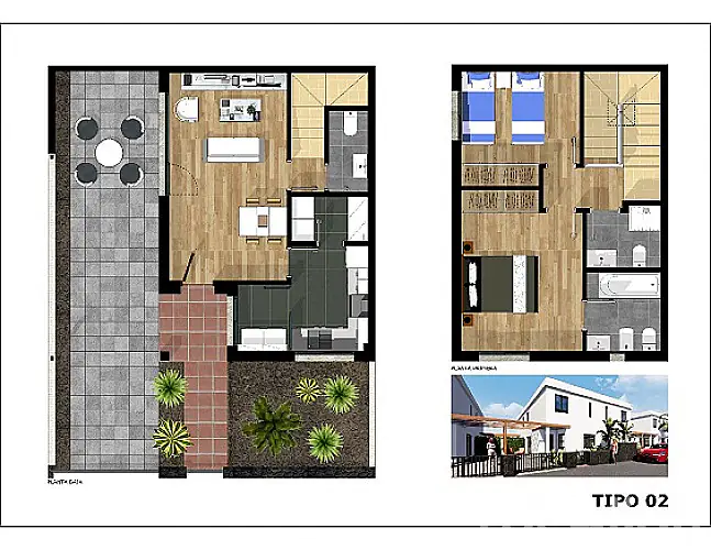 1 image for this Terraced Duplex in Costa Teguise