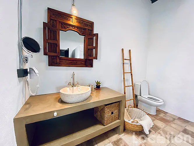 Finca Curbelo Apartment 1 Bathroom imagen por esta Independiente Finca en Uga