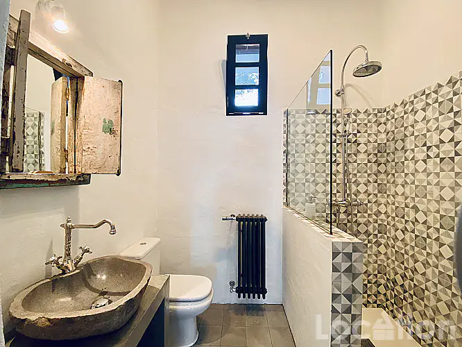 Finca Curbelo Apartment 3  Bath Room imagen por esta Independiente Finca en Uga